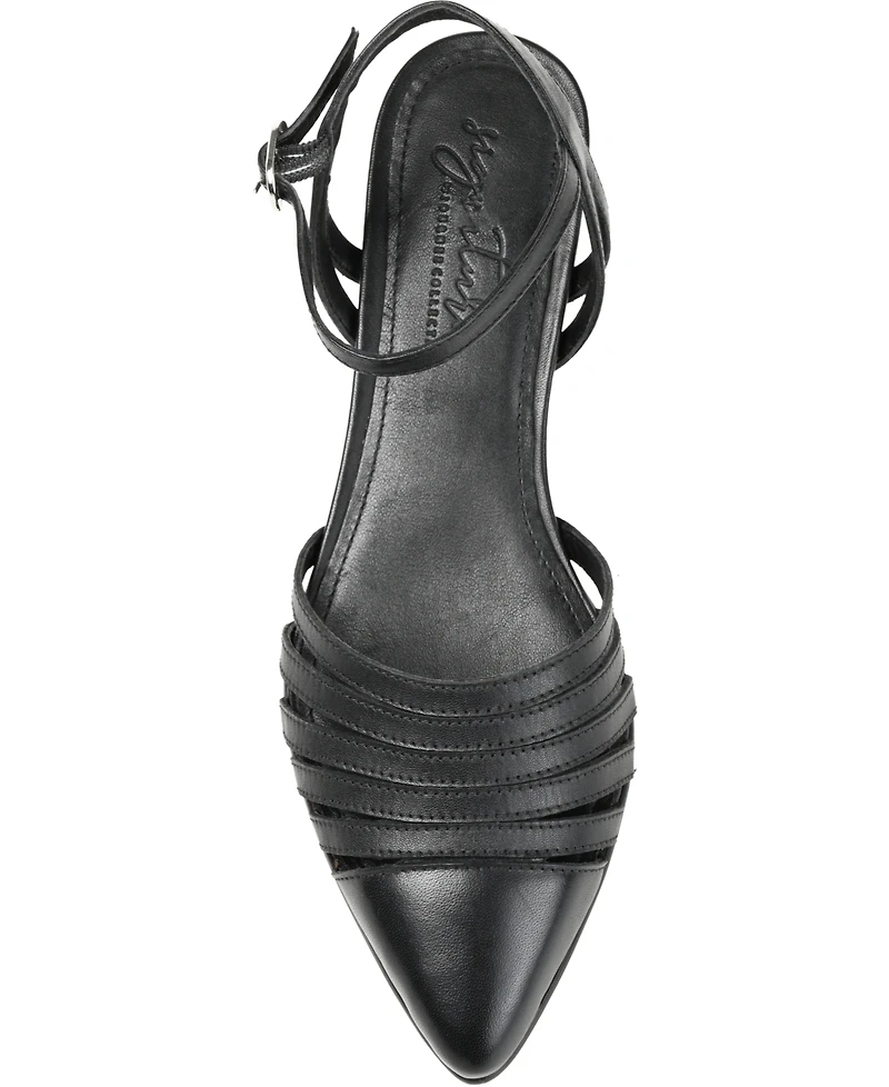 Journee Signature Women's Dexie Pointed Toe Flats