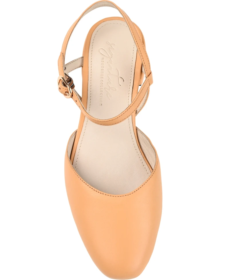 Journee Signature Women's Amannda Slingback Ballet Flats