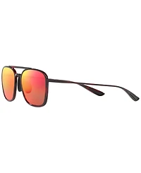 Maui Jim Unisex Keokea 55 Sunglasses