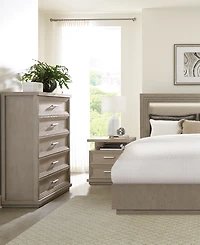 Cascade 3-Pc. Bedroom Set (Queen Bed, Chest & Nightstand)