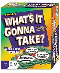 Zobmondo What's it Gonna Take Board Game Big Question and Answer Family Game