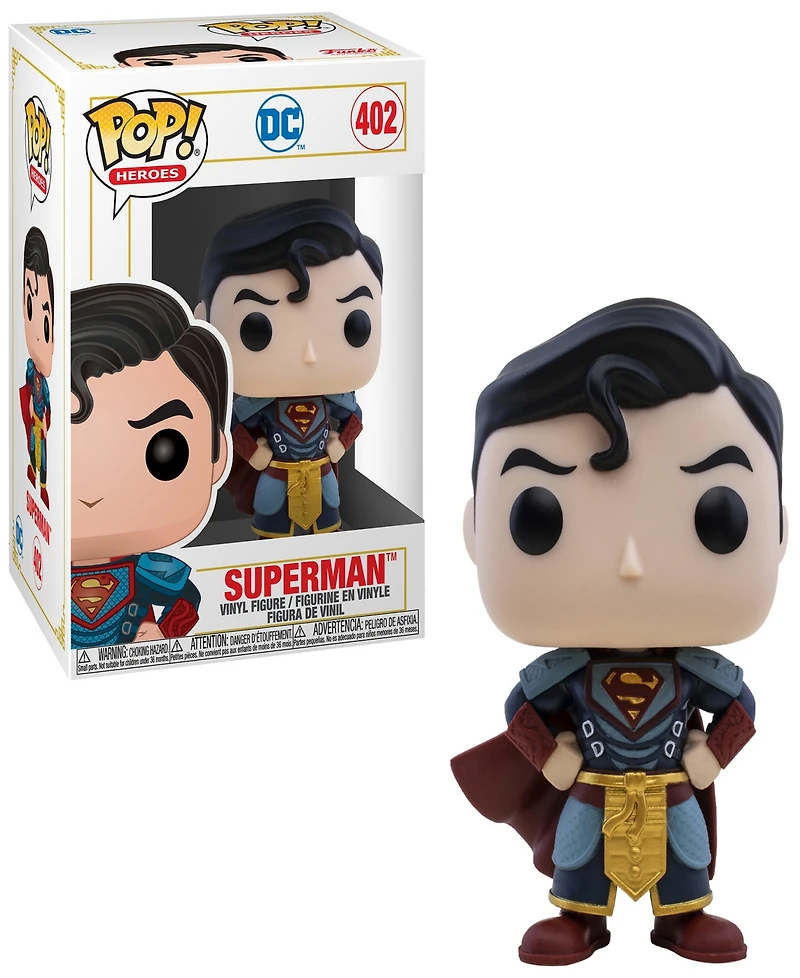 Funko Heroes Pop Marvel Imperial Palace the Flash, Superman and Wonder Woman 3 Piece Collectors Set