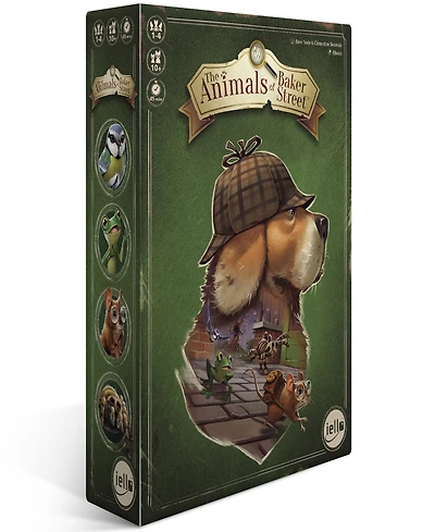 Iello The Animals of Baker Street Investigation Game Playable for The Whole Family
