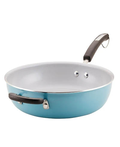 Farberware Eco Advantage Ceramic Nonstick 12.5-Inch Deep Frying Pan