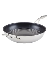 Circulon Clad Stainless Steel 12.5" Induction Stir Fry Pan