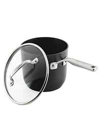 KitchenAid Hard-Anodized 3 Quart Induction Nonstick Saucepan with Lid