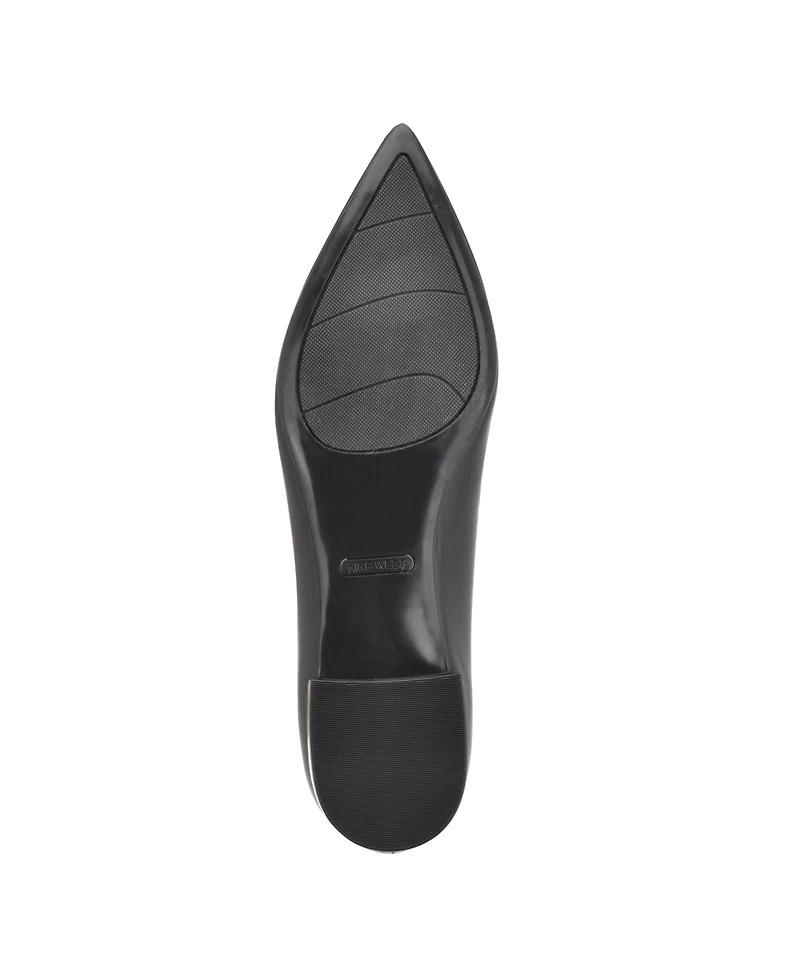 Nine West Women's Lallin Pointy Toe Slip-on Dress Flats