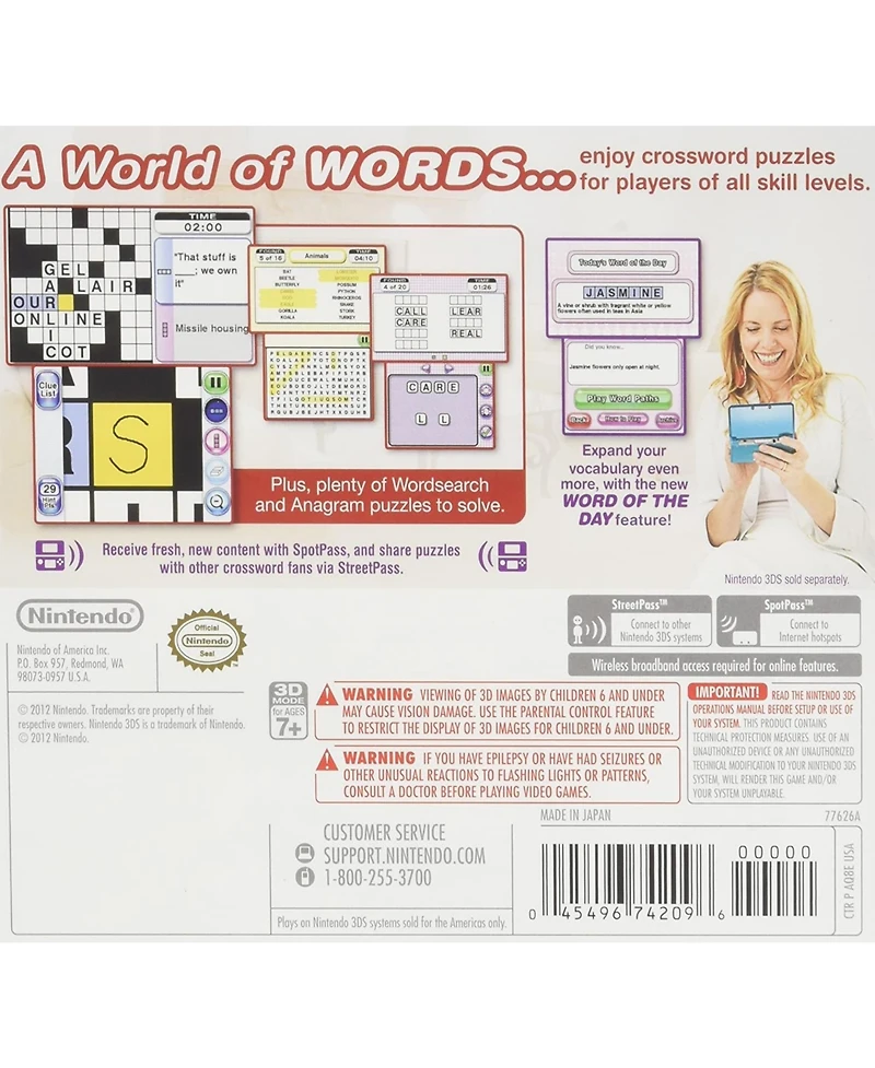 Crosswords Plus - Nintendo 3DS