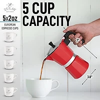 Classic Stovetop Italian Style Espresso Maker