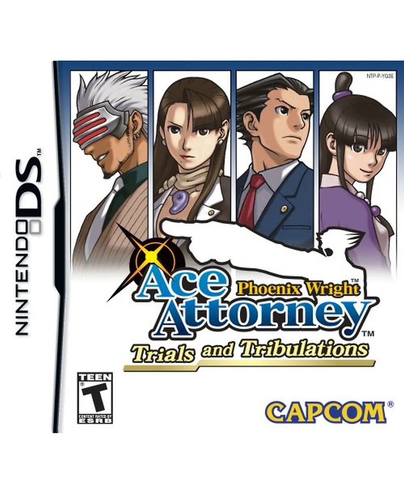 Phoenix Wright Trials and Tribulations - Nintendo Ds