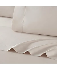 Rayon from Bamboo King Sheet Set, Ultra Silky Luxury Sheets, 1 Flat Sheet, 1 Fitted Sheet, 2 Pillowcases, Temperature Regulating, Breathable, Sustaina