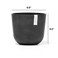 Ecopots Oslo Durable Indoor and Outdoor Planter, 10in