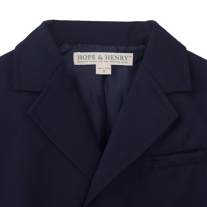 Hope & Henry Baby Boys Classic Suit Jacket