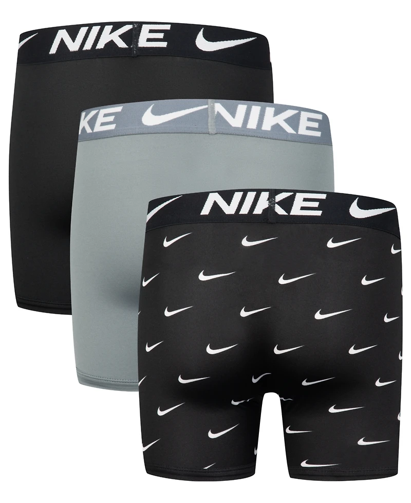 Nike Big Boys Essential Dri-fit Boxer Briefs, Pack of 3