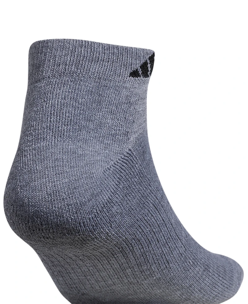 adidas Men's Cushioned Athletic 6-Pack Low Cut Socks
