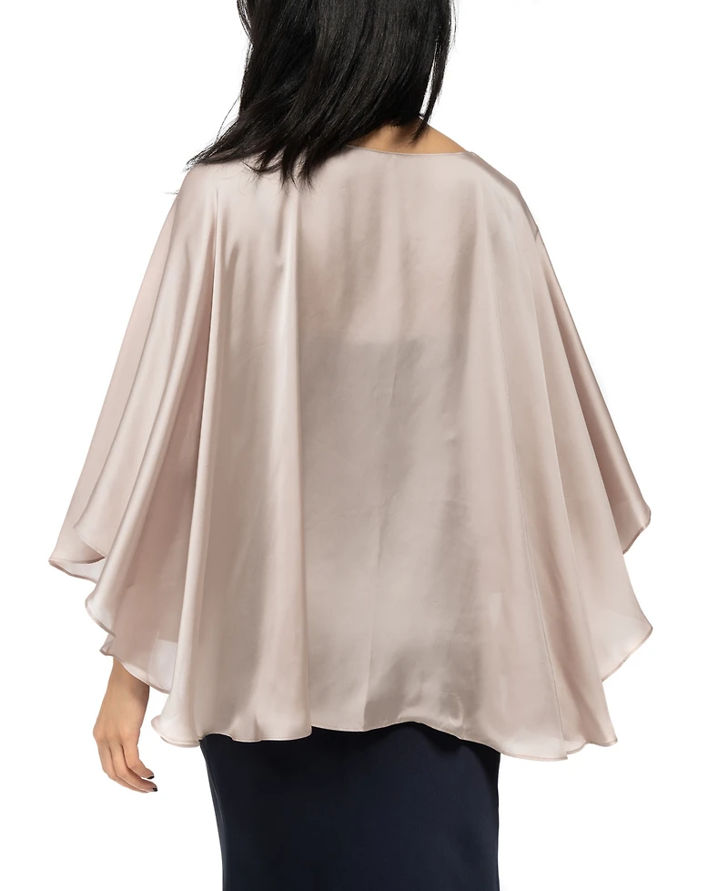 I.n.c. International Concepts Women's Satin Capelet, Macy's Exclusive