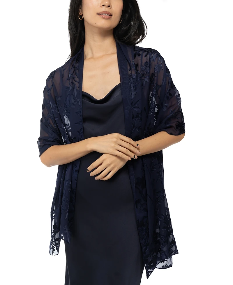I.n.c. International Concepts Floral Evening Wrap, Created for Macy's