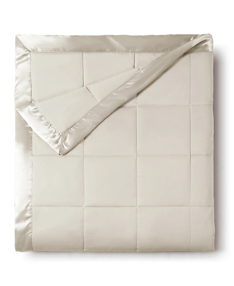 Royal Luxe Classic White Down Light Warmth Microfiber Blanket, Full/Queen, Exclusively at Macy's
