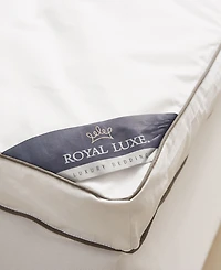 Royal Luxe 2" Overfilled Hypoallergenic Down Alternative Mattress Pad, California King, Exclusively at Macy's