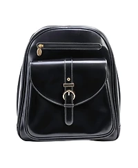 McKlein Moline Leather Business Laptop Tablet Backpack