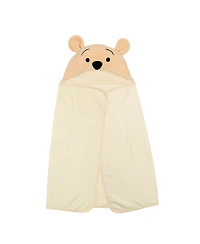 Lambs & Ivy Baby Disney Winnie the Pooh Tan Cotton Hooded Bath Towel