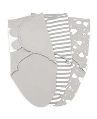 Bublo Baby Baby Baby Swaddle Blanket Girl, 0-3 Month, 3 Pack Newborn Swaddles Adjustable Swaddling Sleep Sack