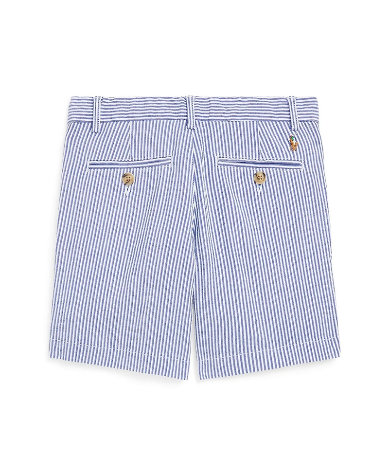 Polo Ralph Lauren Toddler and Little Boys Stretch Seersucker Shorts