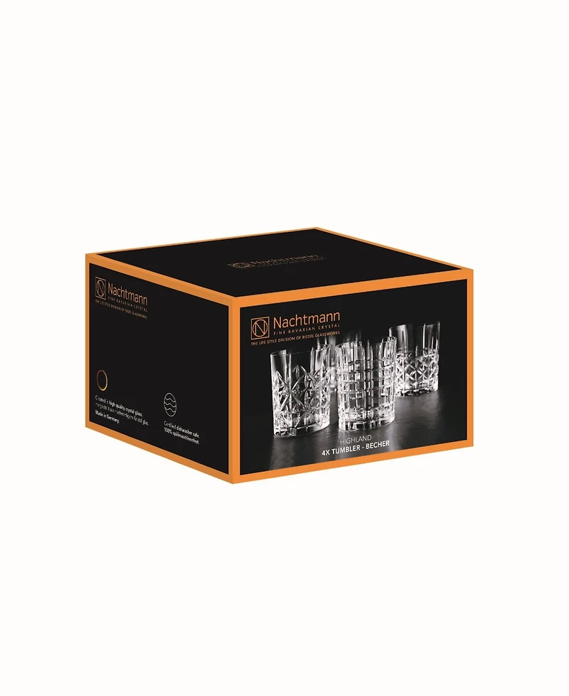 Nachtmann Highland Tumbler, Set of 4