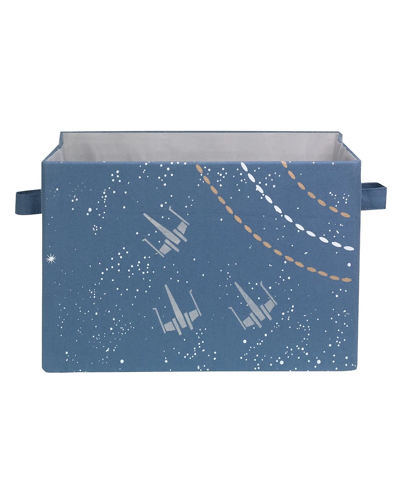 Lambs & Ivy Star Wars Galaxy Foldable/Collapsible Storage Bin/Basket Organizer