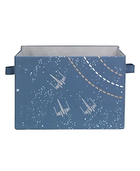 Lambs & Ivy Star Wars Galaxy Foldable/Collapsible Storage Bin/Basket Organizer