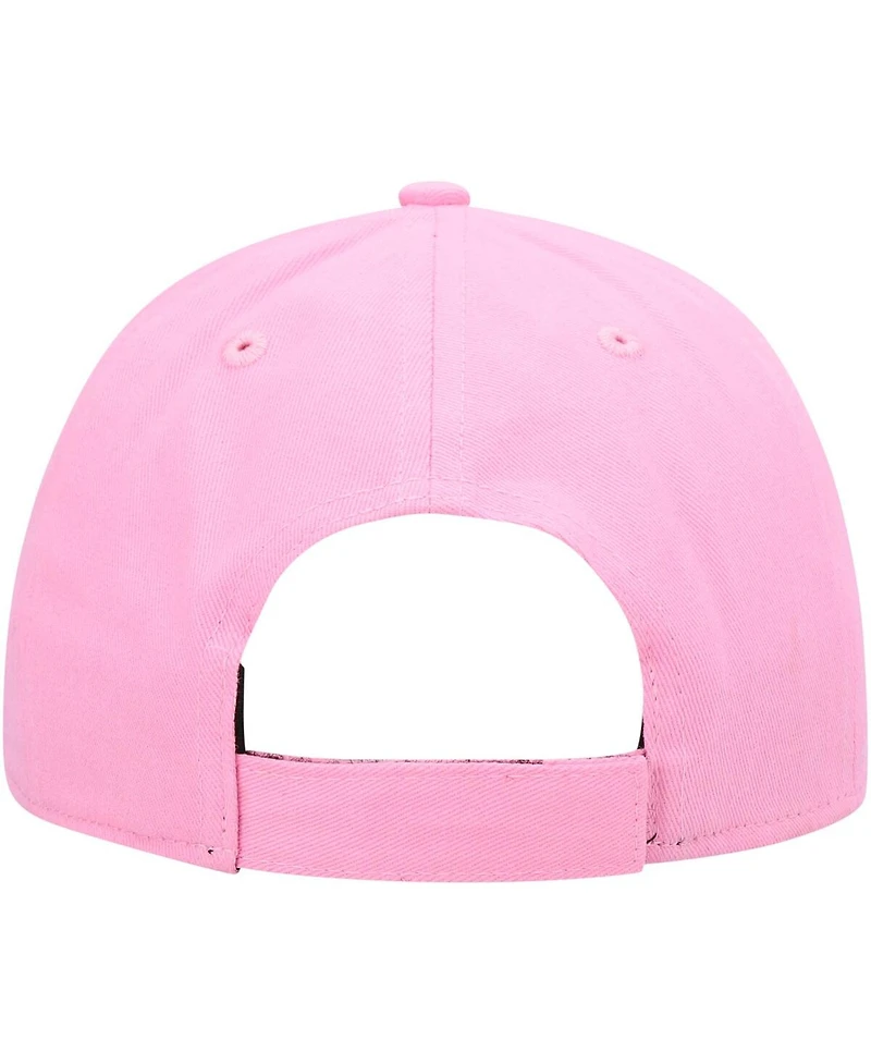 Big Girls '47 Brand Pink Las Vegas Raiders Rose Mvp Adjustable Hat