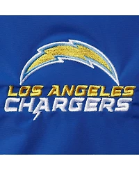 Men's Dunbrooke Royal Los Angeles Chargers Triumph Fleece Full-Zip Jacket
