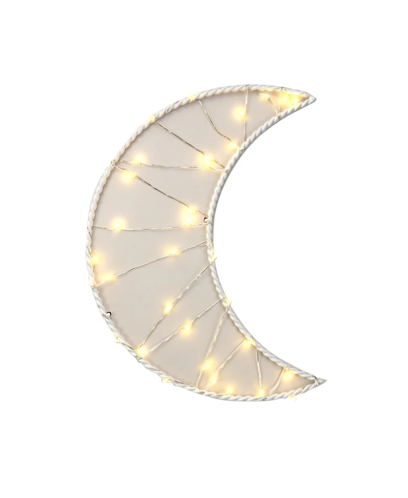 Lambs & Ivy Signature Moon Led Light Up Wall Decor/Wall Hanging