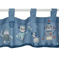 Bedtime Originals Robbie Robot Nursery/Child Window Valance