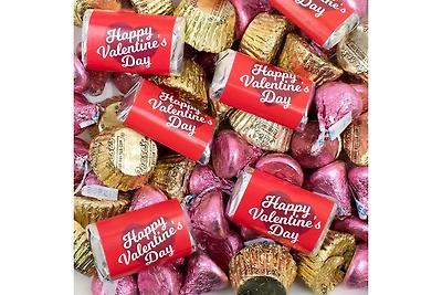 Just Candy Valentine's Day Candy Hershey's Chocolate Mix, 115 Pieces