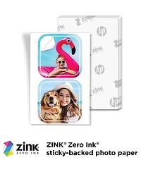 Hp Sprocket 2x3" Pre-Cut Stiker Photo Paper - 30 Sheets