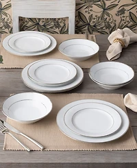 Noritake Spectrum Set of 4 Dinner Plates, Service For 4