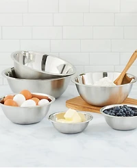 JoyJolt Stainless Steel Mixing Bowl, Set of 6