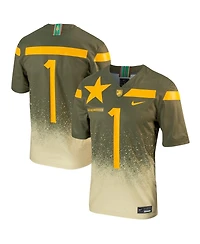 Men's Nike #1 Olive Army Black Knights 1st Armored Division Old Ironsides Untouchable Football Jersey
