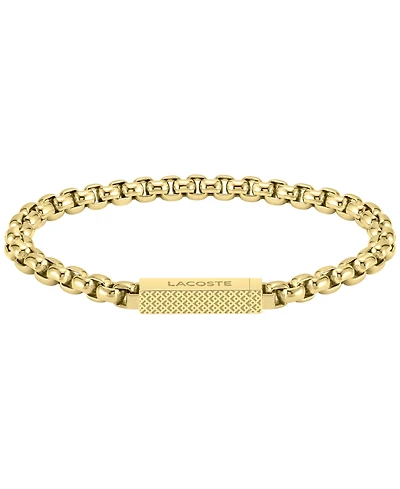 Lacoste Men's Box Chain Bracelet