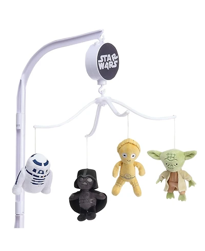 Lambs & Ivy Star Wars Classic Musical Baby Crib Mobile Soother Toy