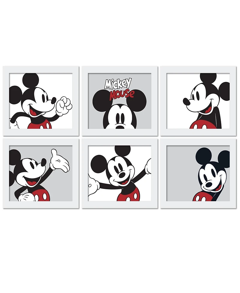 Lambs & Ivy Disney Baby Mickey Mouse Unframed Nursery/Child Wall Art