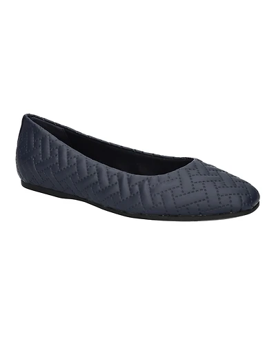 Easy Street Women's Mazi Square Toe Flats