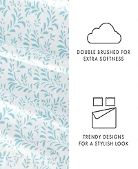 ienjoy Home The Farmhouse Chic Premium Ultra Soft Pattern 4-Pc. Sheet Set