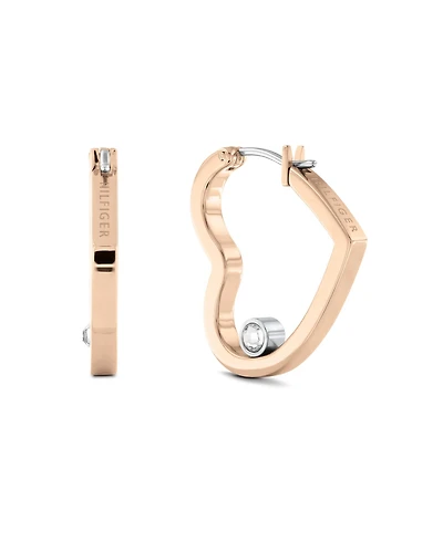 Tommy Hilfiger Open Heart Crystal Earring