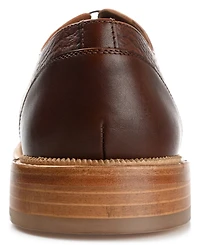 Taft Men's Rome Full-Grain Leather Cap Toe Dress Shoes