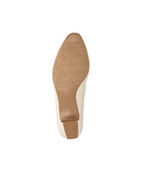 Easy Street Women's Myrtle Almond Toe Pumps