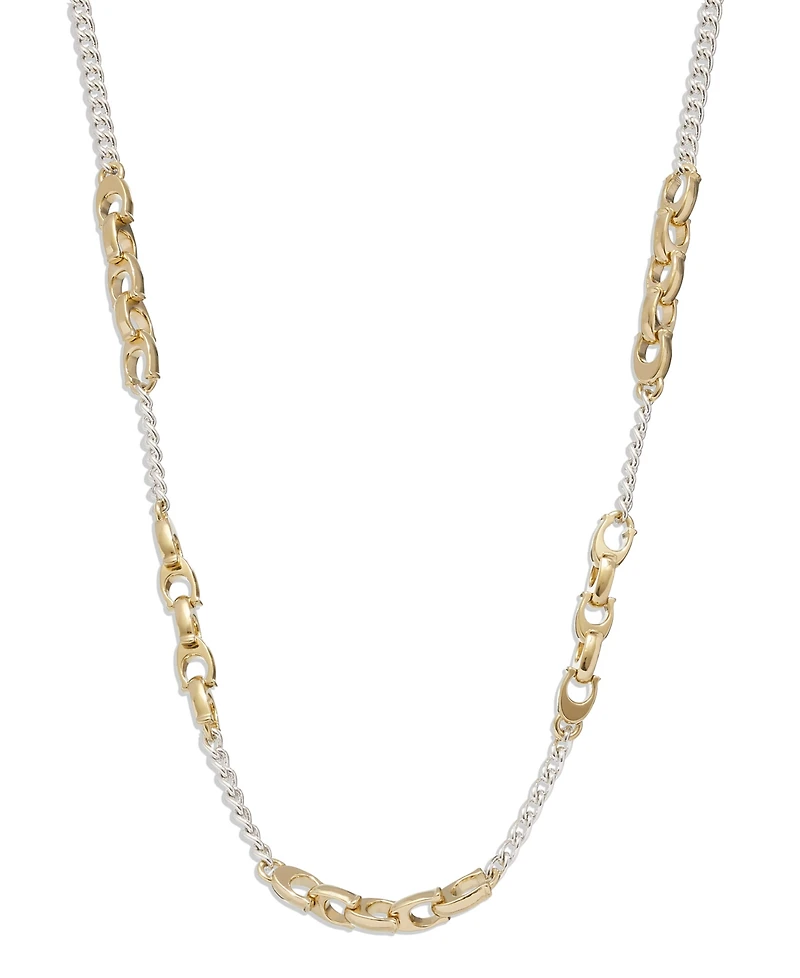 Coach Signature Mixed Chain Necklace