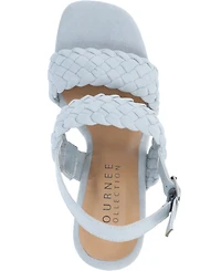 Journee Collection Women's Ayvee Platform Wedge Sandals