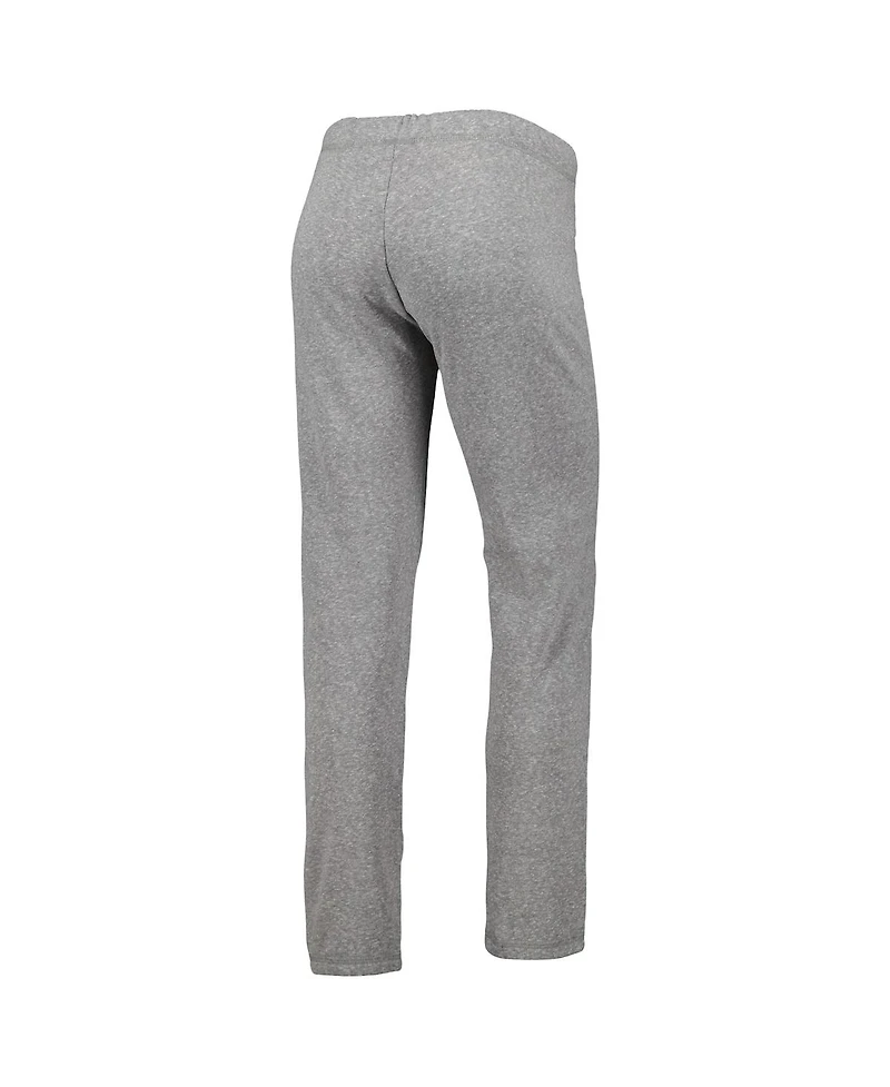 Women's League Collegiate Wear Heather Gray Indiana Hoosiers Victory Springs Tri-Blend Jogger Pants